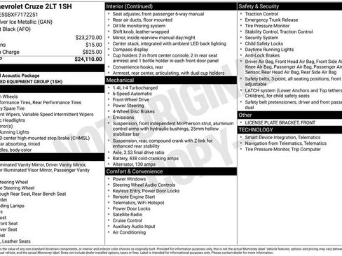 Used 2015 Chevrolet Cruze LT image 27