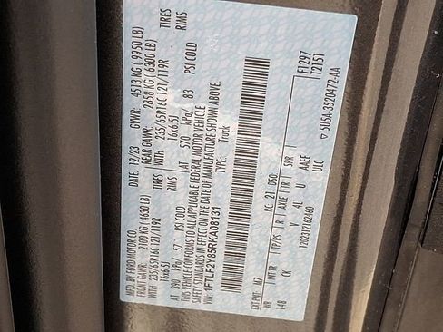 New 2024 Ford Transit 350 148 Low Roof AWD w/ Load Area Protection Package image 7