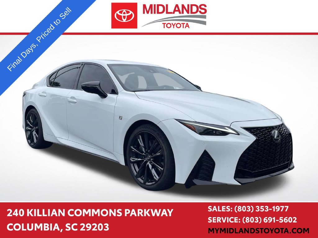 Used 2025 Lexus IS 350 F Sport w/ Navigation Package RWD image 1