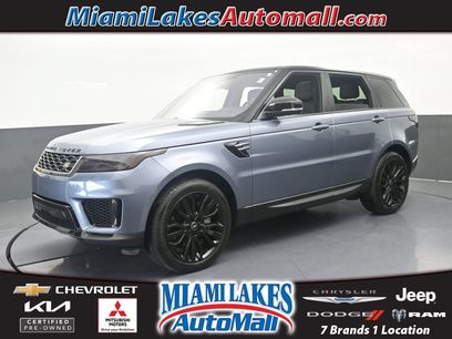 Used 2020 Land Rover Range Rover Sport SE