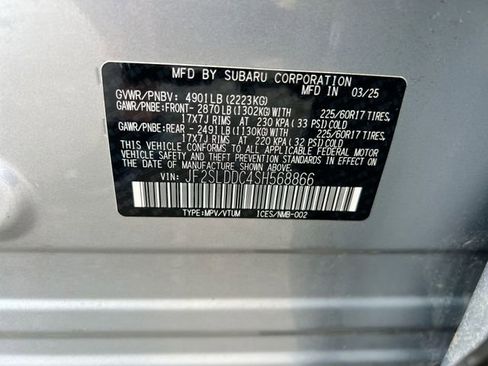 Used 2025 Subaru Forester Premium AWD/4WD image 33
