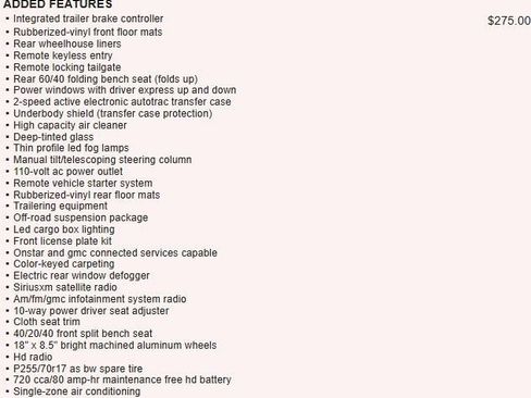 Used 2018 GMC Sierra 1500 SLE w/ SLE Value Package image 7