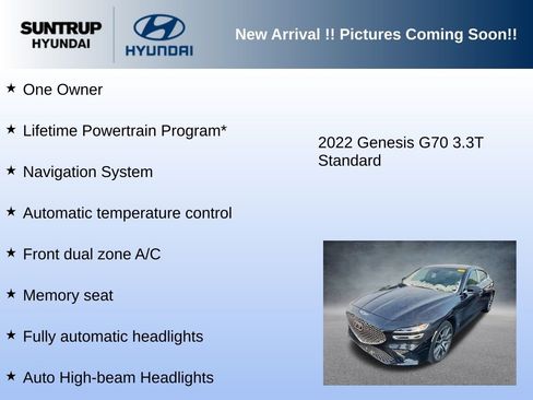 Used 2022 Genesis G70 3.3T image 5