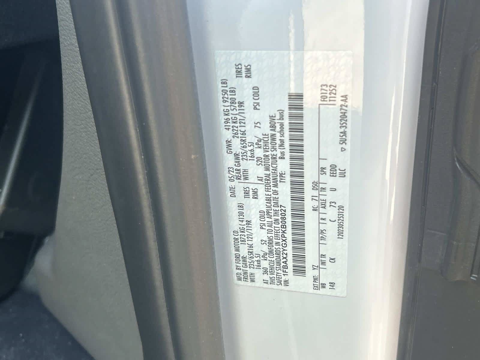 Used 2023 Ford Transit 350 XLT RWD image 33