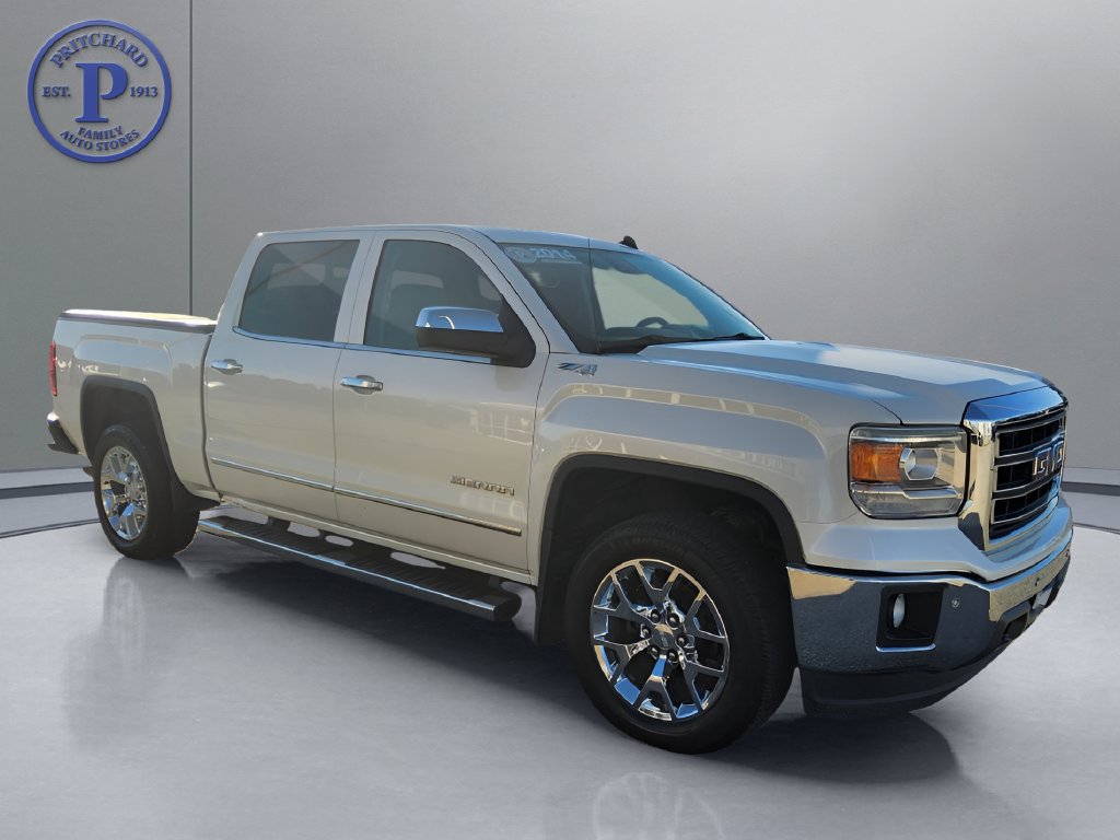 Used 2014 GMC Sierra 1500 SLT w/ SLT Crew Cab Value Package AWD/4WD image 1