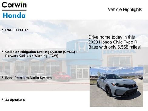 Used 2023 Honda Civic Type R image 6