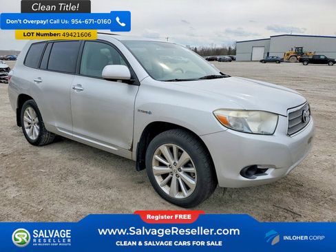Used 2008 Toyota Highlander 4WD Hybrid image 5