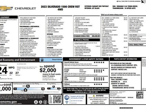 Used 2023 Chevrolet Silverado 1500 RST w/ All Star Edition Plus image 3