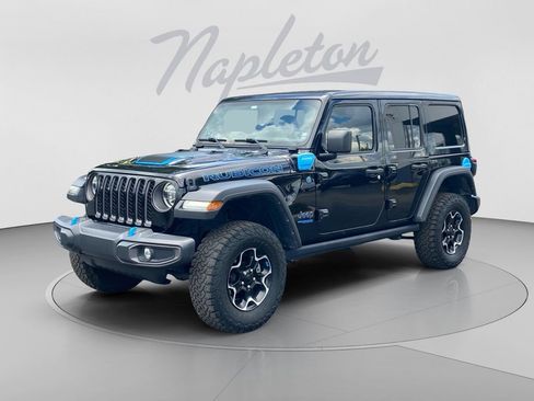 Used 2021 Jeep Wrangler Unlimited Rubicon 4xe w/ Cold Weather Group AWD/4WD image 1