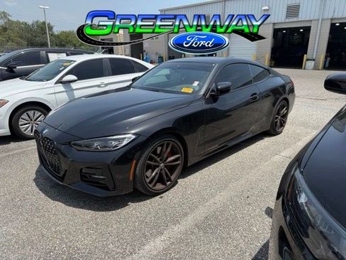 Used 2021 BMW 430i Coupe w/ M Sport Package RWD image 1