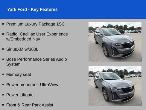 Used 2021 Cadillac XT6 Premium Luxury w/ LPO, Floor Liner Package FWD image 2