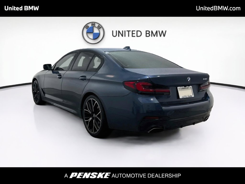 Certified 2023 BMW 540i w/ Executive Package RWD image 7