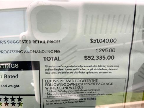 New 2026 Lexus NX 350h AWD w/ Premium Package image 21