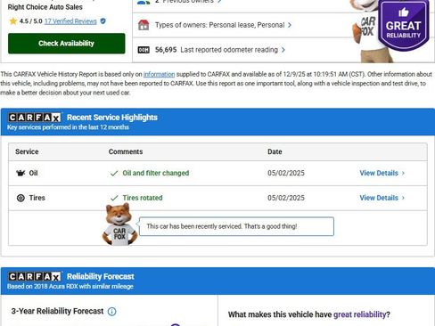 Used 2018 Acura RDX FWD image 3