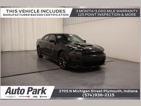 Certified 2021 Dodge Charger GT w/ Blacktop Package RWD image 1