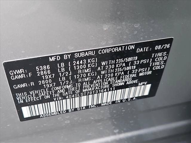 New 2026 Subaru Forester Touring AWD/4WD image 18