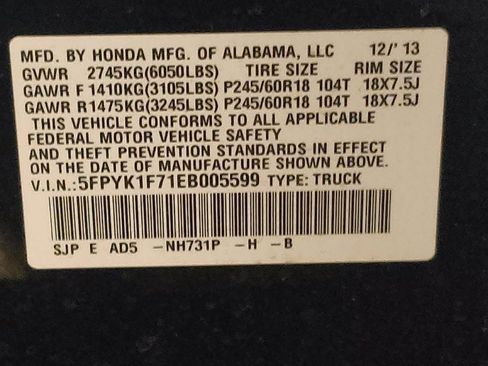 Used 2014 Honda Ridgeline Sport image 33