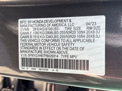 Used 2023 Honda Pilot Elite image 17