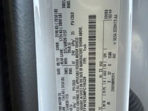 Certified 2021 Ford F150 XL w/ STX Appearance Package image 12