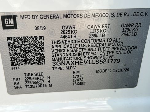 Used 2020 Chevrolet Equinox LS w/ LS Convenience Package FWD image 28