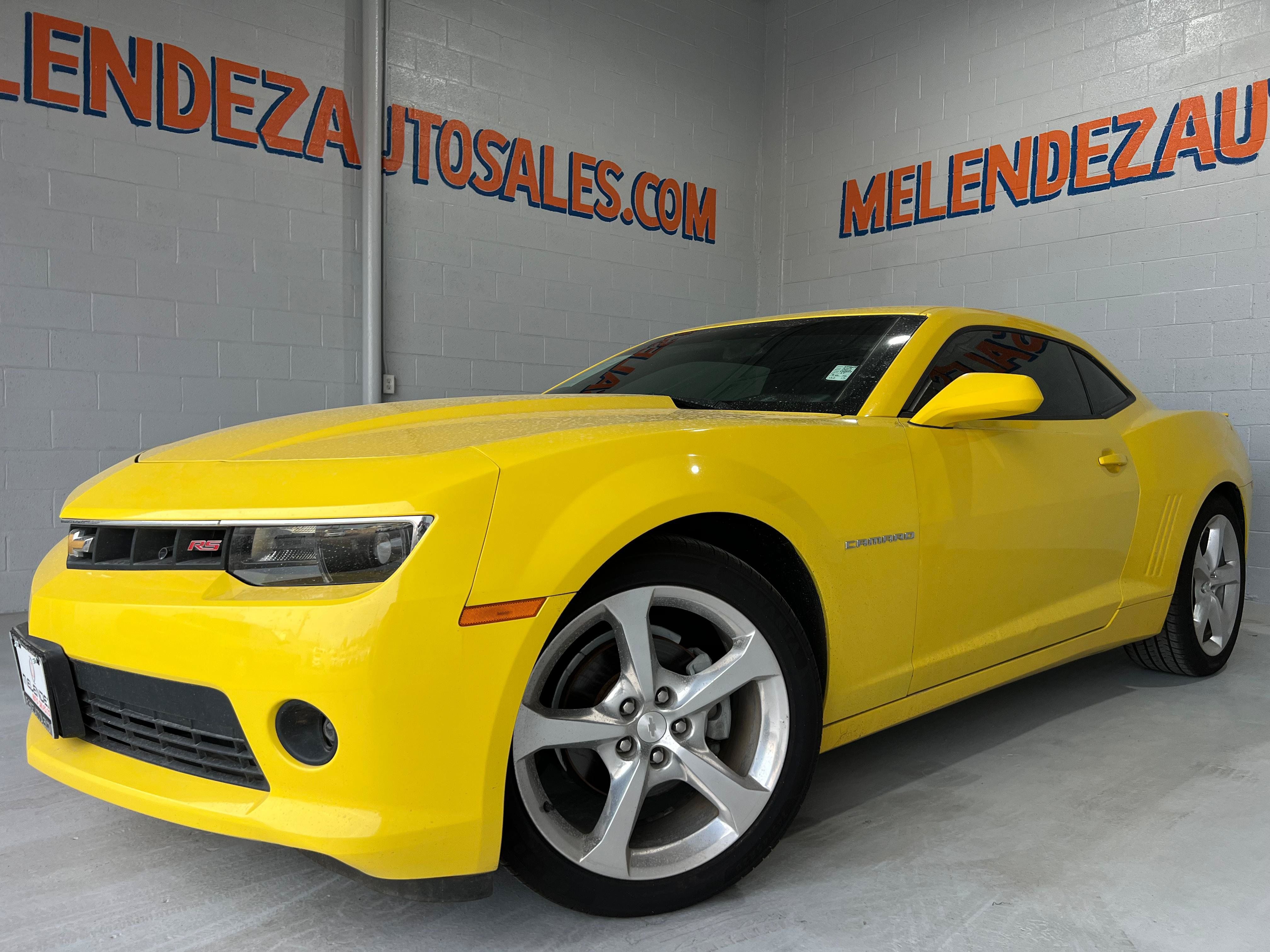 Used 2015 Chevrolet Camaro LT w/ RS Package RWD image 1