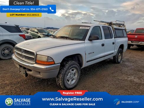 Used 2001 Dodge Dakota 4x4 Quad Cab image 1