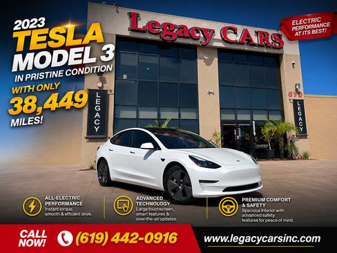 Used 2023 Tesla Model 3 Standard Range RWD image 2