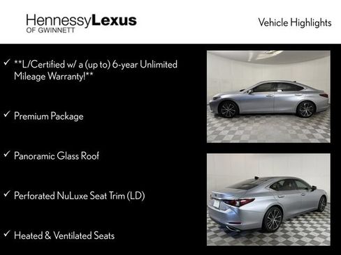 Used 2024 Lexus ES 350 w/ Premium Package FWD image 12