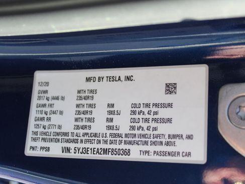 Used 2021 Tesla Model 3 Standard Range Plus image 26