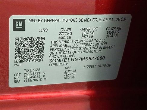 Used 2021 Chevrolet Blazer Premier w/ Driver Confidence II Package image 26