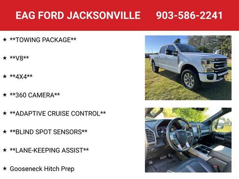 Used 2020 Ford F250 Platinum w/ FX4 Off-Road Package image 8