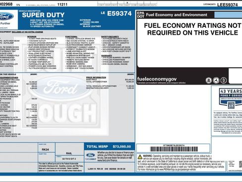 Used 2020 Ford F250 Lariat AWD/4WD image 3