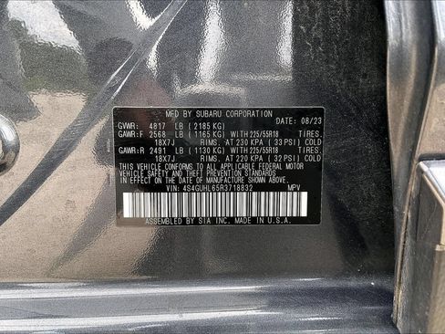 Certified 2024 Subaru Crosstrek 2.5i Limited w/ Crosstrek Mirror Package AWD/4WD image 32