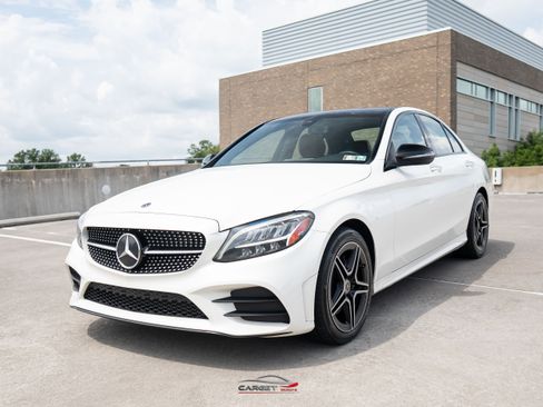 Used 2021 Mercedes-Benz C 300 4MATIC Sedan w/ AMG Line image 3