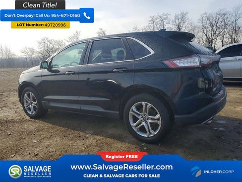 Used 2017 Ford Edge Titanium w/ Equipment Group 301A AWD/4WD image 3