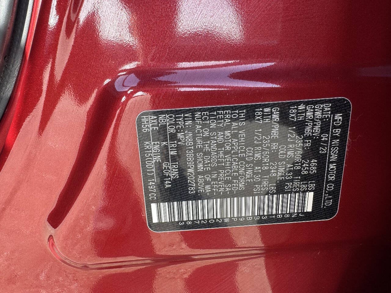 Used 2023 Nissan Rogue SV AWD/4WD image 10