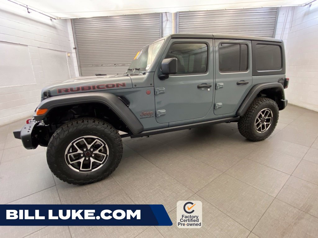 Certified 2024 Jeep Wrangler Unlimited Rubicon w/ Capability Package AWD/4WD image 1