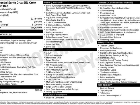 Used 2022 Hyundai Santa Cruz SEL image 32