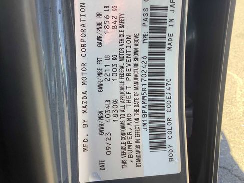 Used 2024 MAZDA MAZDA3 s FWD image 21
