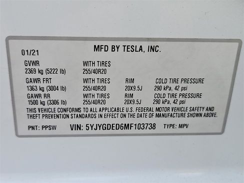 Used 2021 Tesla Model Y 2WD image 33