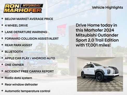 Used 2024 Mitsubishi Outlander Sport AWD image 13