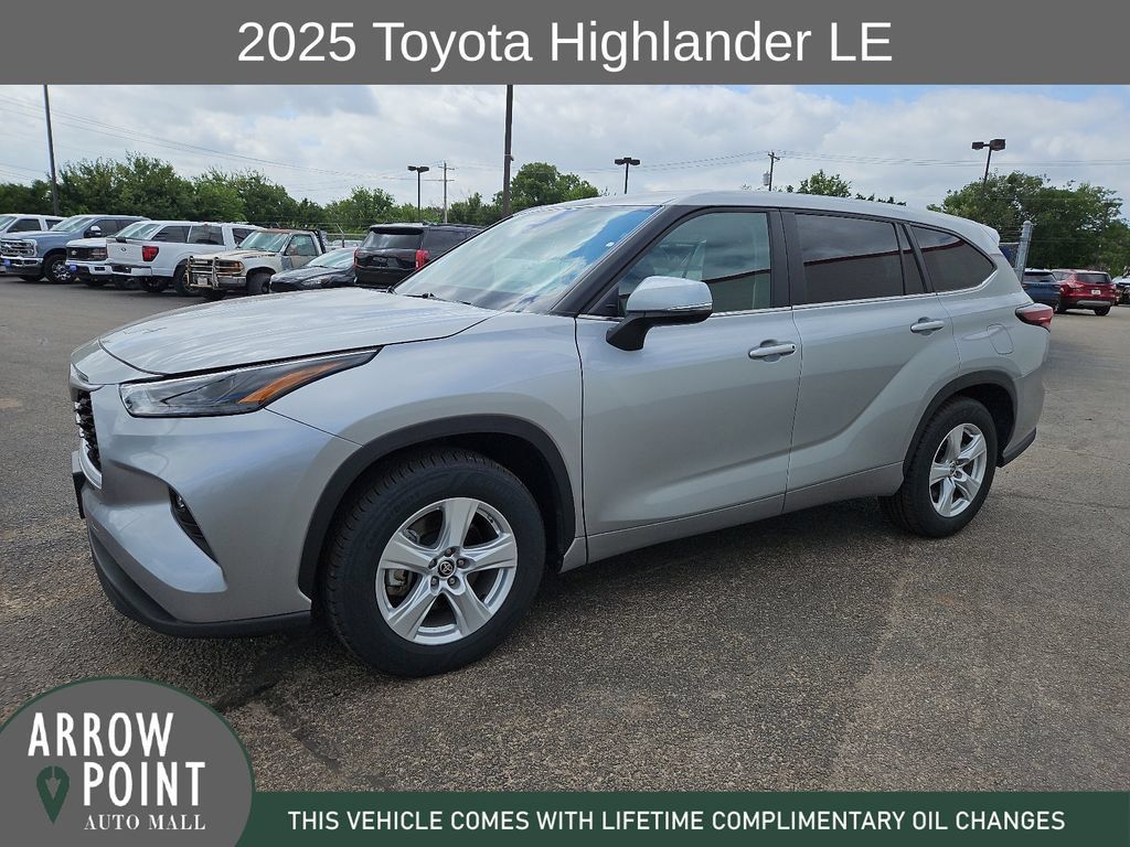 Used 2025 Toyota Highlander LE FWD image 5