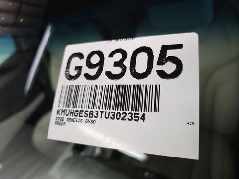 New 2026 Genesis GV80 2.5T Select image 27