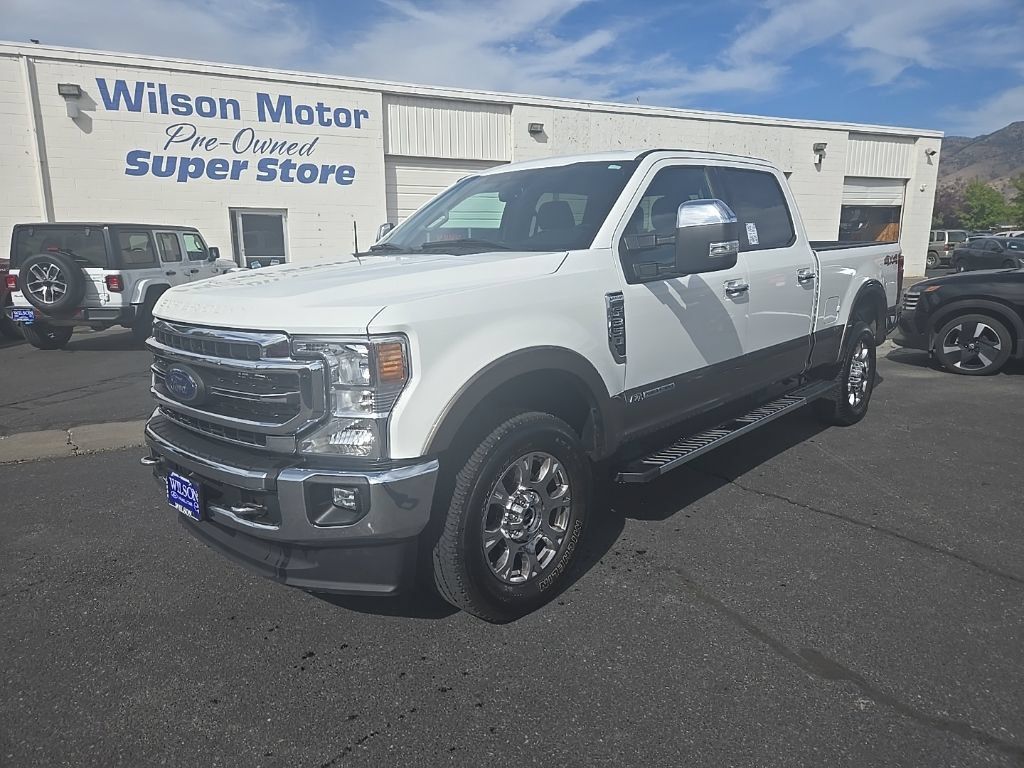 Used 2021 Ford F350 Lariat w/ Chrome Package AWD/4WD image 1