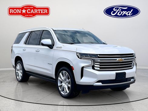 Used 2021 Chevrolet Tahoe High Country w/ Premium Package RWD image 1