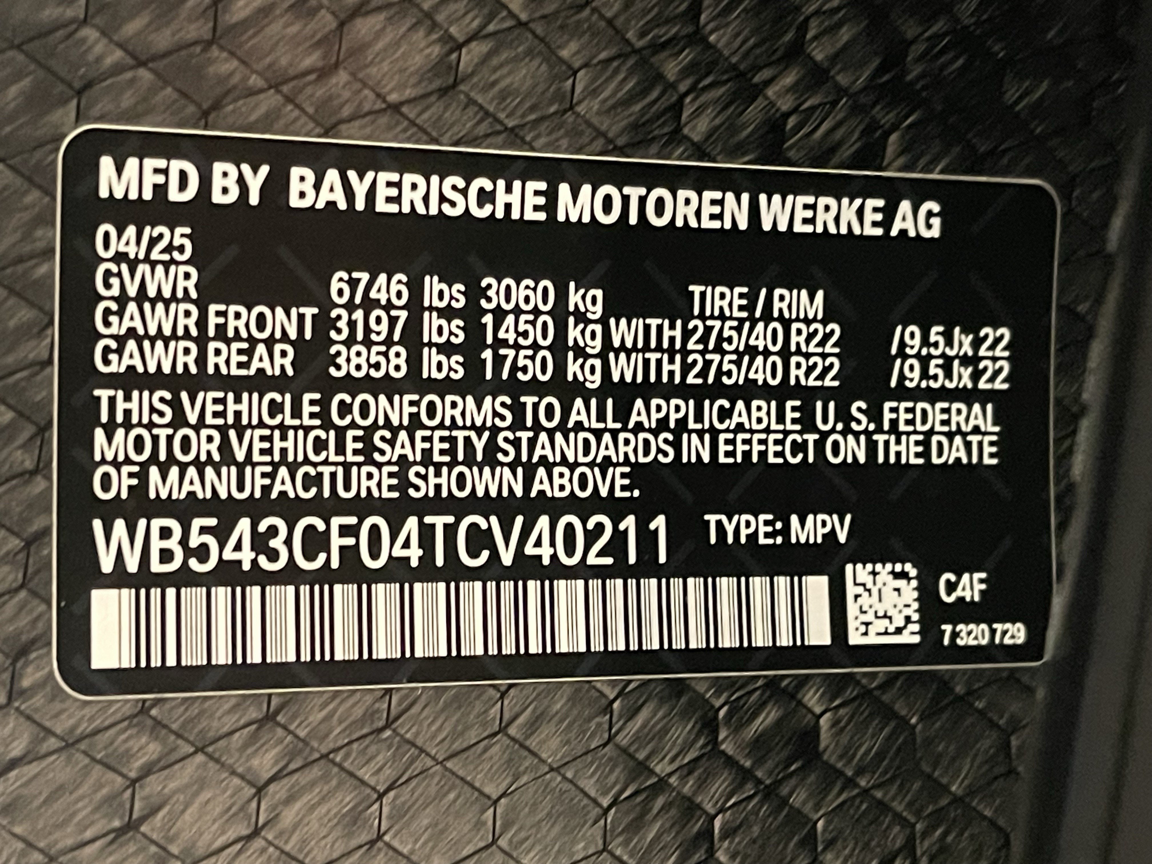 Used 2026 BMW iX xDrive45 w/ M Sport Package AWD/4WD image 25
