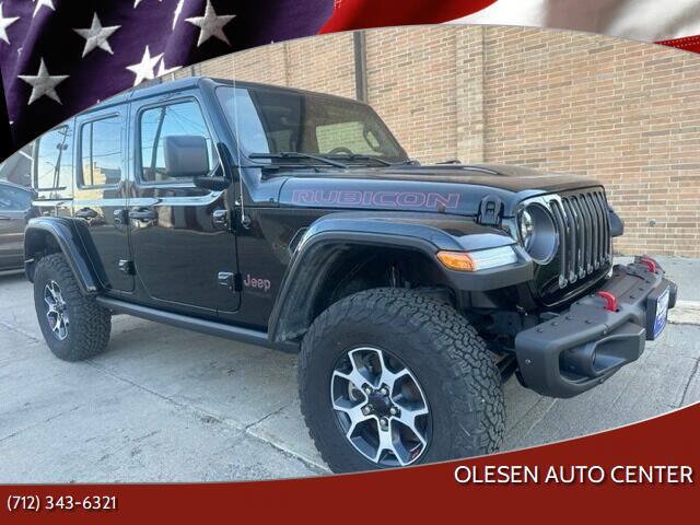 Used 2022 Jeep Wrangler Unlimited Rubicon w/ Steel Bumper Group AWD/4WD image 1