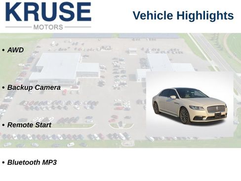 Used 2019 Lincoln Continental Select w/ Continental Climate Package AWD/4WD image 14