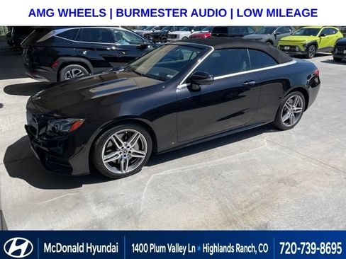 Used 2018 Mercedes-Benz E 400 4MATIC Cabriolet image 1