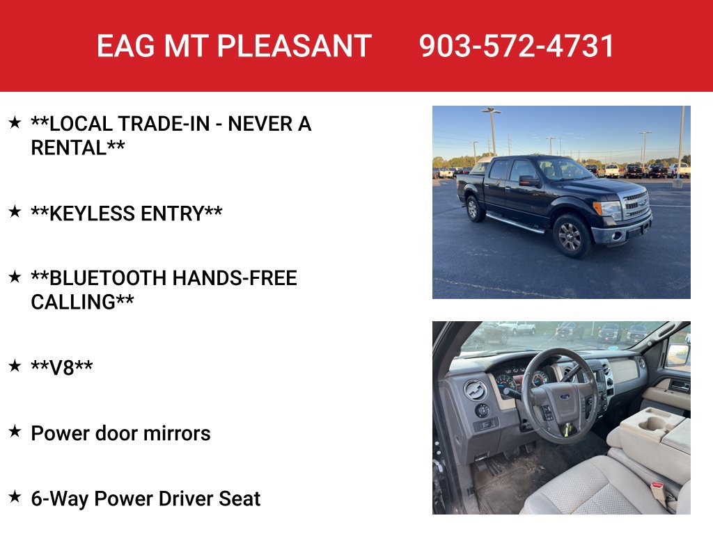 Used 2013 Ford F150 XLT w/ XLT Chrome Pkg RWD image 4